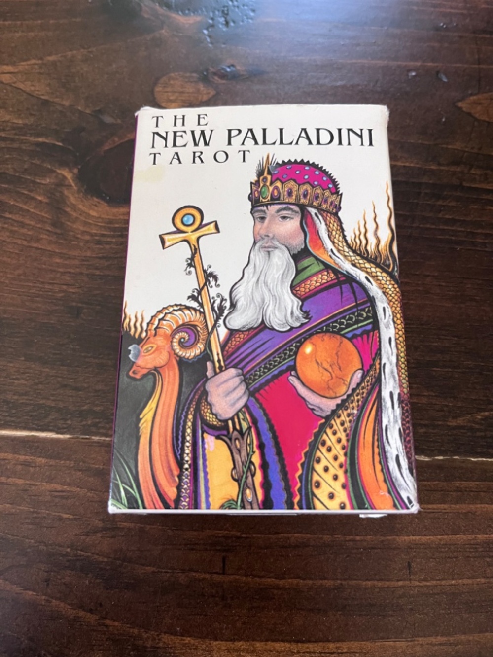 Vintage The New Palladini Tarot Card Deck 1996 US Games Systems Complete w/guide